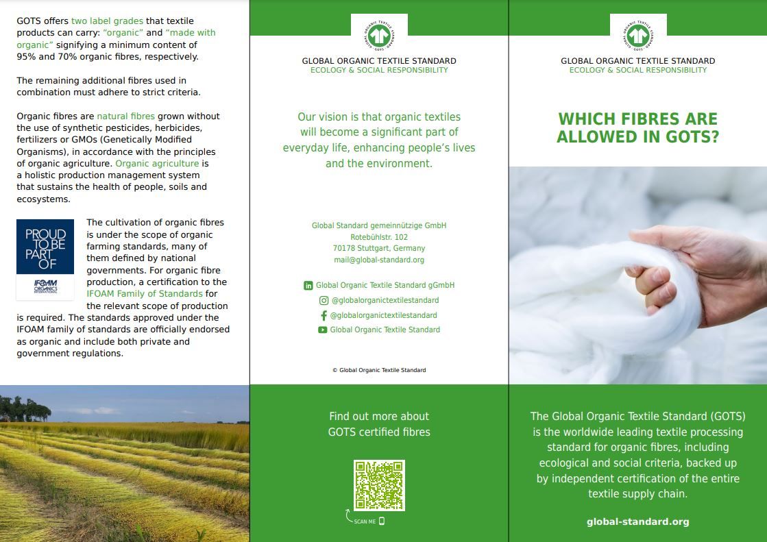 Cover GOTS Allowed Fibres  