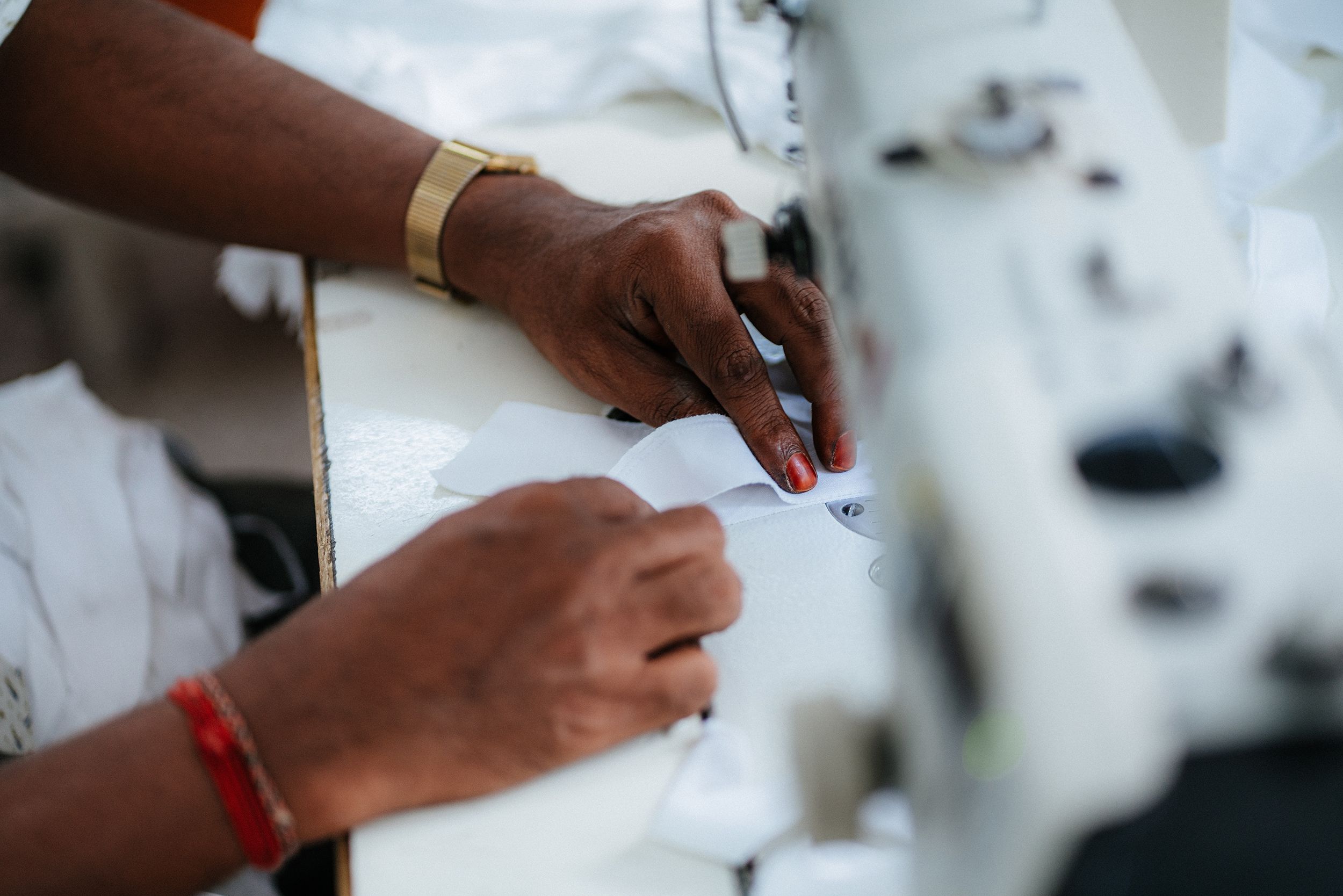 Image manufacturing in a GOTS certified factory 